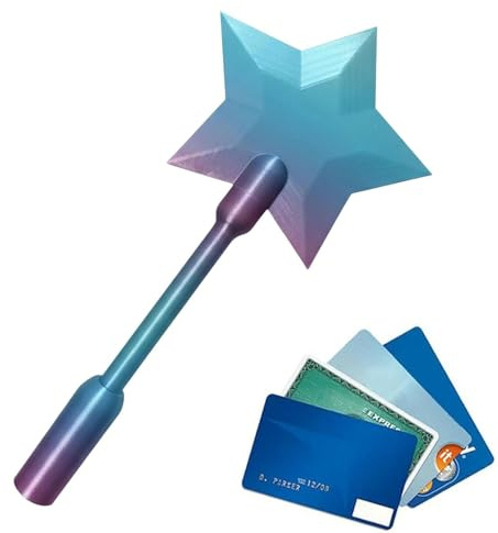 Varitas De Pago con Tarjeta De Crédito, Varitas Impresa En 3D Toque para Pagar, De Tarjeta De Crédito, para Bromas, Compras Y Pagos Sin Contacto