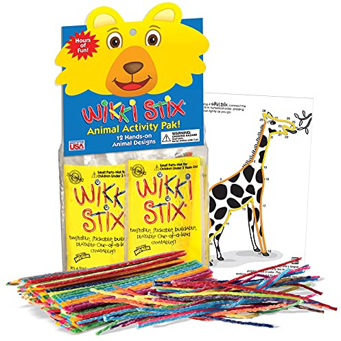 WikkiStix aktivitetsdjur Pak