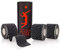 FLEXU Kinesiologie-Tape, wasserfestes Sporttape mit 60 Schnitten 5 x 25 cm, bietet Unterstützung und Stabilität für Muskeln und Gelenke während und nach dem Training (Farbe Schwarz)