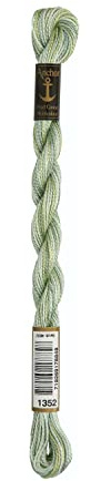 Anchor Perlgarn 5 Multicolor, 4515005-01352, Farbe:1352, Stickgarne
