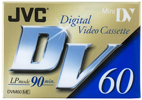 JVC – Digital Video Kassetten – m-dv60me – blanko Mini DV – 90 Minuten – 3 Pack