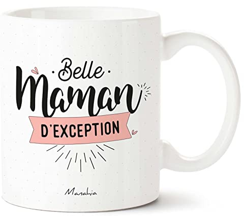 Manahia - Mug Belle-Maman d'Exception - Cadeau Fête des mères