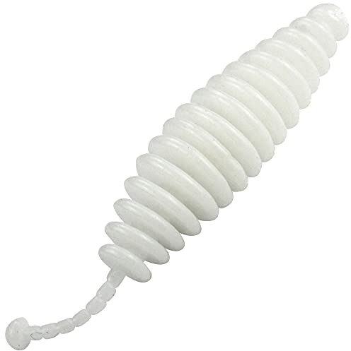FTM Omura Baits Kong 5,5cm 1,6g - 10 Forellenköder, Geschmack:Knoblauch, Farbe:weiß