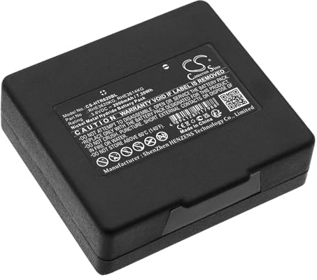 TECHTEK Batterie 2000mAh Compatible avec [Hetronic] CS 434, Ergo, Ergo-F, Euro, GL, HET300, HT-01, IIC RP, Mini, Mini FBH300, Mini-EX-IIB, Nova, Nova Mini, Nova-GL, Nova-GR, Nova-L, Nova-M, Nova- FBA