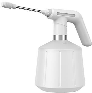Thaoxl Regadera de Interior automática Recargable por USB, con Boquilla Ajustable, para Plantas de bonsái de casa de Flores de jardín, regadera de Estilo Moderno de 2 l (Color : White, Size : 2L)