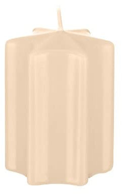 Sternkerzen Schwimmkerzen Champagner 3,5 x Ø 6 cm, 16 Stück, Adventskerzen, Weihnachtskerzen