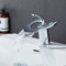 Grifo monomando cromado para lavabo de baño con una sola palanca, mezclador de calor y frío, monobloc