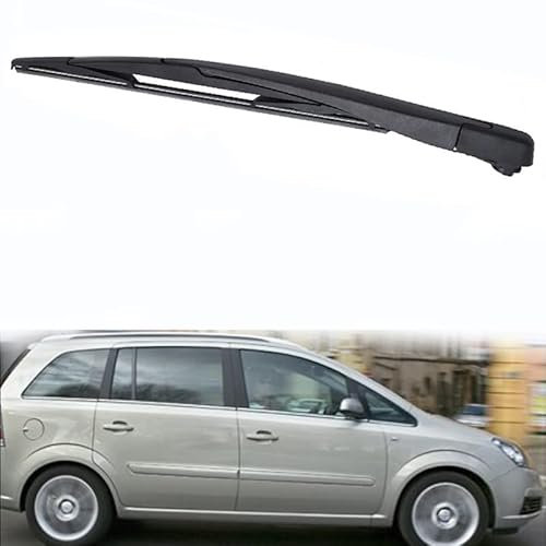 Wischerarm Hinten Scheibenwischer Wischer Set, für Opel Zafira B MK2 2005-2014 Scheibenwischerarm Blatt Austausch Kunststoff Schwarz