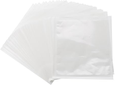 SEWOART 50stücke Brottüten Weißer Ölbeständiger Papiertüten Für Sandwiches Für Bäckerei Snacks Plätzchen Praktische Aufbewahrung Für Feste Und Feiern