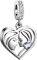 JMQJewelry Mum Birthstone April White Birthday Heart Love Womens Bead Charms Compatible with Pandora Charm Bracelets Christmas