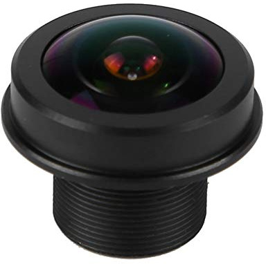 5MP HD Fisheye Board Lentille 180 ° Grand Angle Universel à Focalisation Fixe pour Caméra de Surveillance CCTV avec Matériel ABS, Monture M12 pour Bébé Pet Surveillance