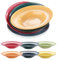 imposyu 6 Pièces Assiettes à Pâtes Assiettes Creuses en Plastique Réutilisable Élégantes et Simple Assiettes Service de Table pour Pates Salade Soupe Dessert, 23cm