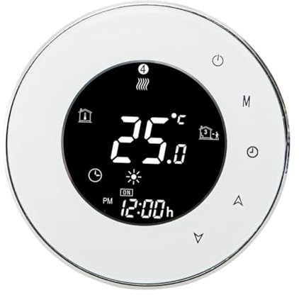 Vaguelly Termostato Calefacción Wifi Programable Controlador De Temperatura Para Hogares Inteligentes