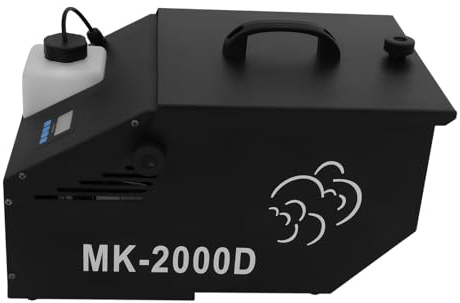 Máquina de humo baja DMX de 0,5 L, 1200 W, con mando a distancia inalámbrico, para fiestas, Halloween, bodas, Navidad, actuaciones escénicas