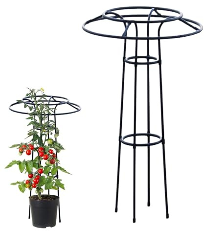 Griglia di supporto per piante da interni, in acciaio, multifunzionale, per fiori e viti, ideale per balcone, serra, terrazza e decorazione da giardino