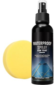 Zyntora Spray a prueba de agua para tiendas de campaña, protector suave, compacto, seguro, resistente al agua para tela, para muebles de exterior, alfombra, sofá, lluvia, patio