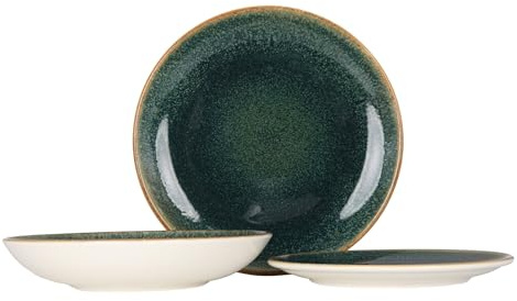 Bonna Set di stoviglie (Large) - Ore Mar - 18 pezzi - 6 Persone - Porcellana
