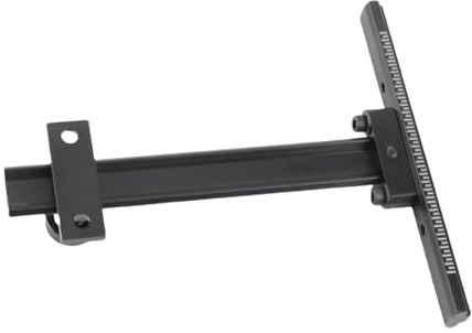 Chrees Bågskytte Recurve Bågsikte, Justerbar Metall T-formad Målsikte med Avtagbar Observationsstift, för Recurve Båge och Tävlings (Svart)