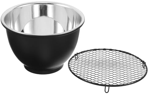 INOOMP Dôme de Lampe Chauffante pour Reptiles, Contrôle Thermique Amélioré | Pare-soleil Réflecteur en Aluminium, Couvercle Grillagé, pour Terrarium et Ampoules Uvb