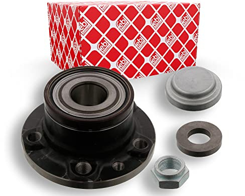 febi bilstein 34956 Radlagersatz mit Radnabe und Anbaumaterial, 1 Stück | Kompatibel mit: FIAT DOBLO Bus, DOBLO Cargo, DOBLO Pritsche/Fahrgestell