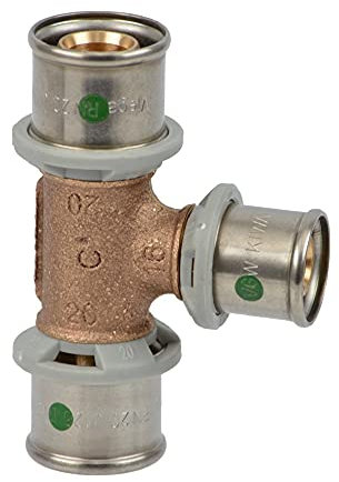 Viega Sanfix P Fosta T-Stück 32-25-25 Pressfitting