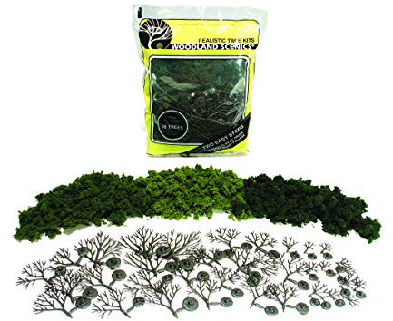 Kit de árbol de hoja caduca, pequeño (36)