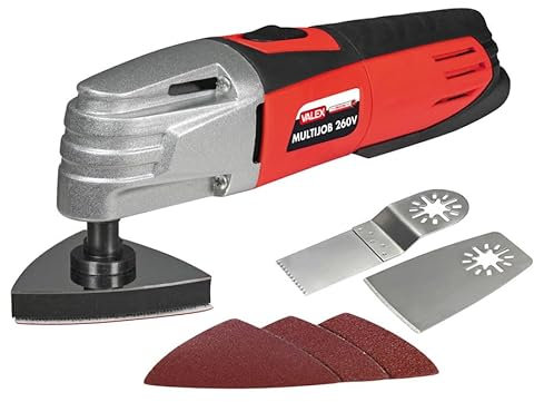 Multiutensile Multijob 260 V Con Accessori Legno Levigatrice Seghetto Raschietto Valex 1401613