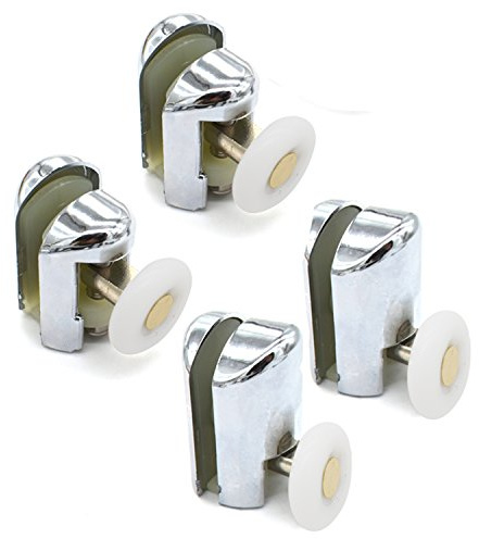Set di 4 cuscinetti per doccia porta rulli 2 superiori e 2 inferiori YQ2028