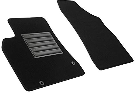 MDM SP-4176 Fußmatten Velours Autoteppich passend für Citroen Berlingo van 2008>11.2018, black