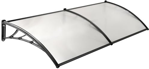 WERKA PRO Marquise en Polycarbonate 2 Panneaux 80 x 300 cm