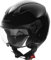 Nexo Jethelm Motorradhelm Helm Motorrad Mopedhelm Demi Jet Helm City II schwarz S, Unisex, Chopper/Cruiser, Ganzjährig, Thermoplast