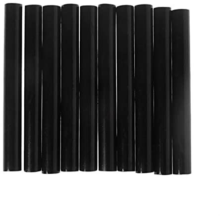 HNGM Klebesticks 5/10/12/50 stücke Heißschmelzklebstoff schwarz Hohenkleber 11mm für DIY. Handwerkzeugreparaturwerkzeug (Diameter : 5pcs 200x11mm)