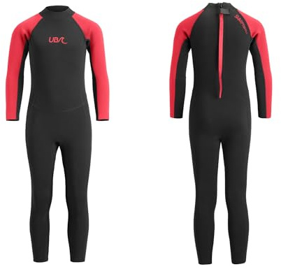 Urban Beach Sharptooth barn full längd 2 mm sommar våtdräkt, stretchig neopren surfing och dykning våtdräkt med UV-skydd