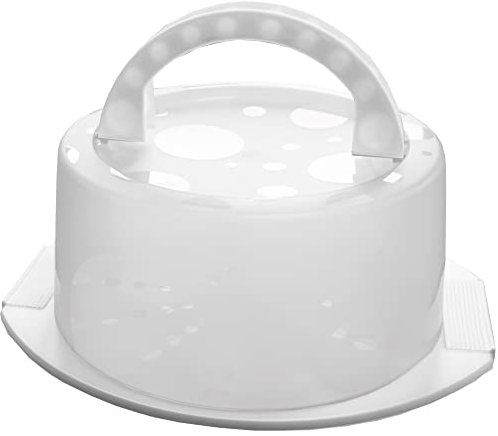 Bestlivings Scatola per il trasporto di torte in diverse misure e colori con ausilio per la separazione dei pezzi (maniglia inclusa), con coperchio rimovibile