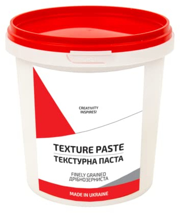 7 Artists Texture Paste 500 ml Fine – Pasta Acrilica per Modellare Bianca per Tela e Quadri in Rilievo | Pasta Strutturale per Quadri, Arte, Modellismo e Pittura Acrilica | Modelling Paste