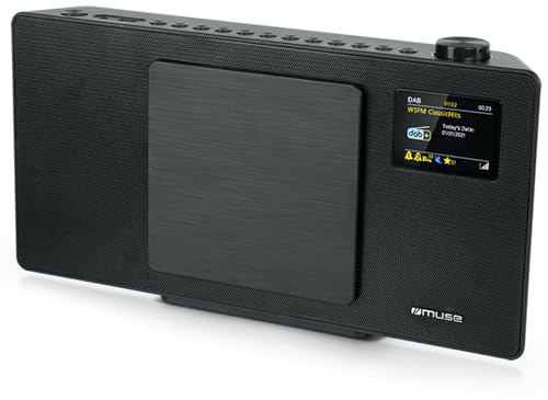 MUSE M-65 DBT Système compact DAB+ - Lecteur CD - Bluetooth - AUX, USB 2 prises RCA