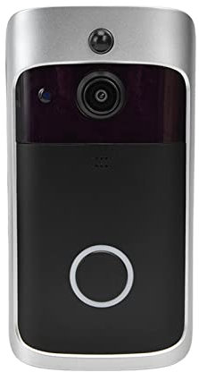 V5 Smart WIFI Video Doorbell Camera, 2.4GHz 720P HD Wireless Security Door Built in Mic IP65 Waterproof Night Vision PIR Motion Detection for Home Apartment