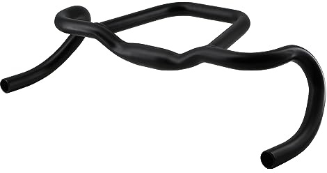 SENQI Fahrrad-Lenker, Aluminiumlegierung, Rundrohr, Kies-Lenker, 31,8 Durchmesser, 420 mm-520 mm, 440 mm-540 mm, 460 mm-560 mm, 20 mm Spülenhöhe, für Touri (440 mm-540 mm)