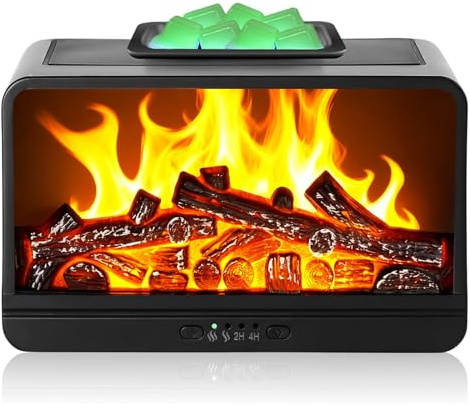 BORDEAG Camino Elettrico Lampada Profumata Per Cera, Lampada Elettrica Profumata Per Cera, Lampada Profumata Elettrica, Lanterna Led Camino Decorazione Per La Casa Decorazione Dell'interno Decorazioni