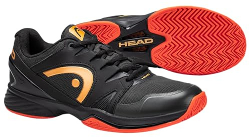 HEAD Unisex-Adult Sprint Men BKOR Tennisschuh, Black/Orange, EU 43