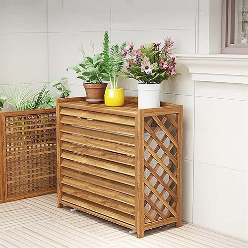 Fenster Klimaanlage Leitplanke Netz Mülleimer Schale Garten Dekoration Ständer Balkon Pflanze Display Ständer Klimaanlage Abdeckung Schutzgitter