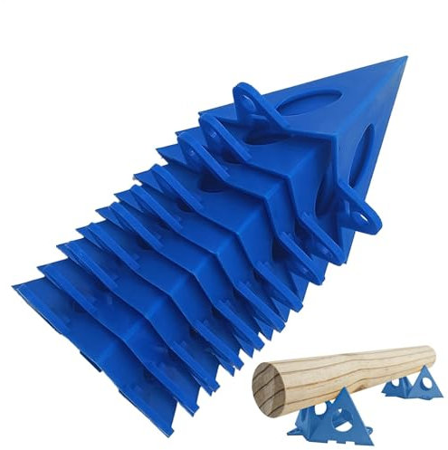 Vuggdt Lot de 40 supports triangulaires réutilisables pour peintres - Fournitures de projets artistiques portables pour coloration, versement