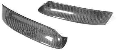 Auto Frontlippe Für E46 Für M3 1999-2006 Auto Frontstoßstange Splitter Diffusor Spoiler Splitter Lippenschutz Lippe Kohlefaser CSL Style 2 Paar Stoßfängerlippe Vorne(Unpainted Primer)