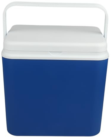 Jolie Max 30L Insulated Cool Box – Lightweight Portable Ice Cooler with Handle & Lid – Durable Food-Grade Plastic – Keeps Food & Drinks Hot or Cold – Ideal for Camping, BBQ, Travel, Outdoor (BLUE)