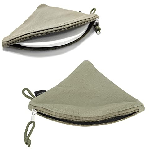 Soporte para filtro de café, bolsa de almacenamiento de papel de filtro de café de cono, bolsa de almacenamiento pequeña especial para exteriores para acampar, viajar, mochilero