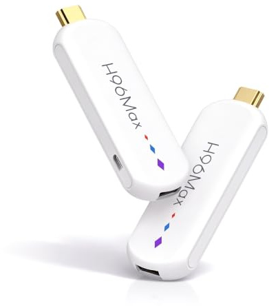 SENECESLI Reproductor Multimedia Android 14.0 para TV Box, Reproductor de Streaming 4K Ultra HD, Smart TV Stick Digital con Control Remoto por Voz, 2 GB de RAM, 16 GB de ROM, Wi-Fi Dual de