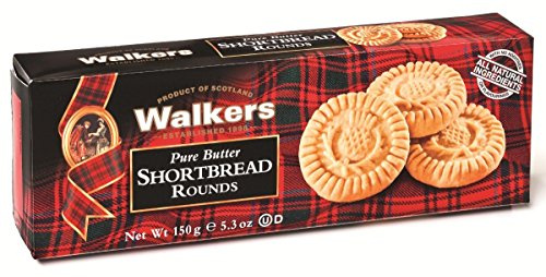WALKERS Biscuits au Beurre Shortbread Rounds 150 g