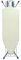 Brabantia - Ironing Board C - Flexible Steam Iron Rest - Adjustable in Height - Non-Slip Rubber Feet - Cotton Cover with Foam Layer - Solid Foldable Unit with Linen Rack - Ecru - Size C (124 x 45 cm)