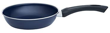 Riess, 0051-012, Oma´s Emaillepfanne Ø 20cm, Classic, KOBALTBLAU, Blau, Volumen (empf.): 1,0 Liter, Herstellung in Österreich, LBH: 39,4x21,2x6,8cm, 0,918kg, Emailliert