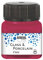 Kreul 16293 - Glass & Porcelain Clear Rouge Bordeaux, en Pot de 20 ML, Peinture Transparente pour Verre et Porcelaine, à Base d'eau, séchage Rapide, Claire comme du Cristal
